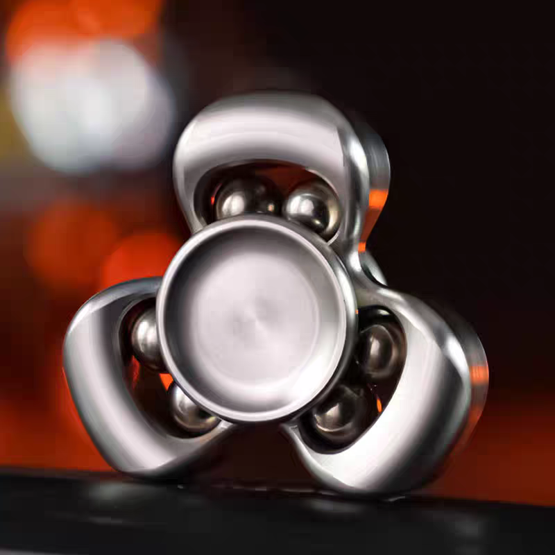 Stainless Steel Horizon Fidget Spinner