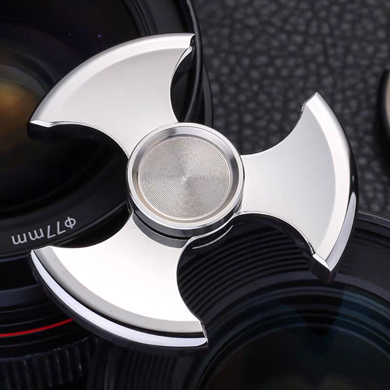 Stainless Steel 'Tomahawk' Finger Spinner